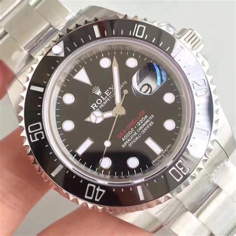 fake rolex deep sea sea dweller red and black|rolex deepsea sea dweller review.